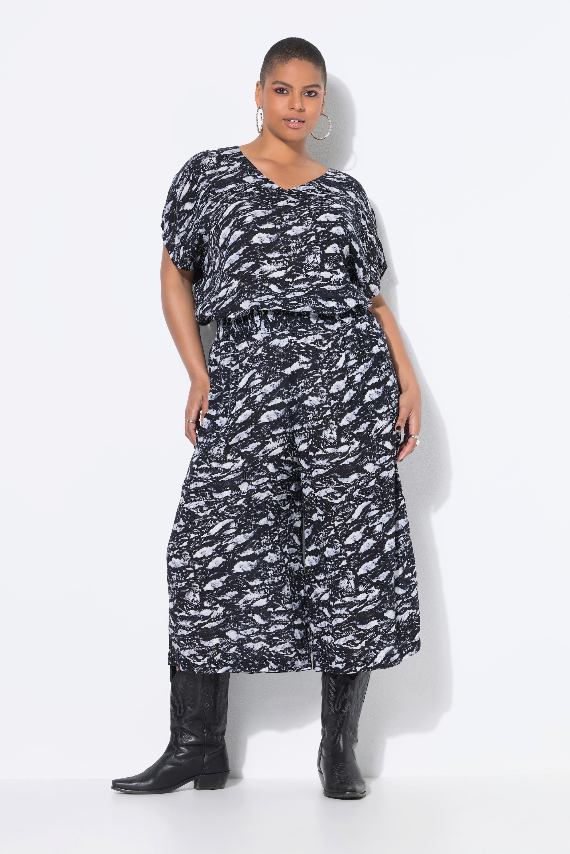 Studio Untold Jupe-culotte Imprimé All-over Coupe Large  