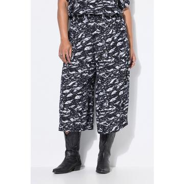 Jupe-culotte, coupe Wide Legs très large. Imprimé all-over