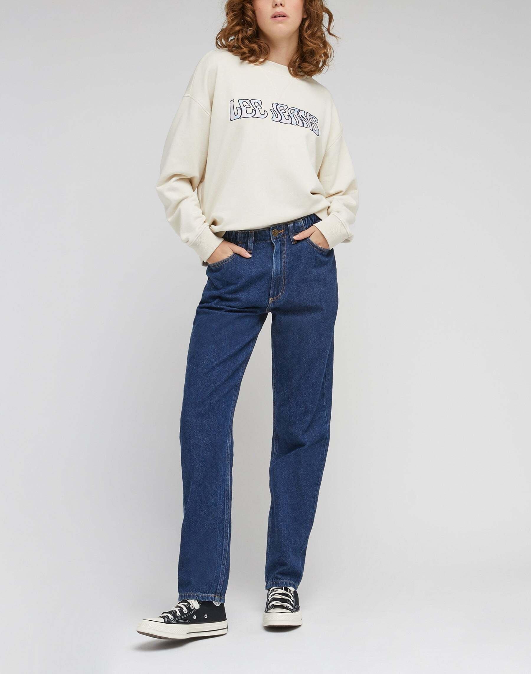 Lee Carol Elasticated Jean Droit  