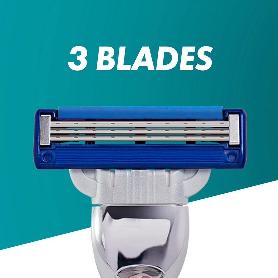 Gillette  Rasierer Mach3 Turbo 2 Klingen 