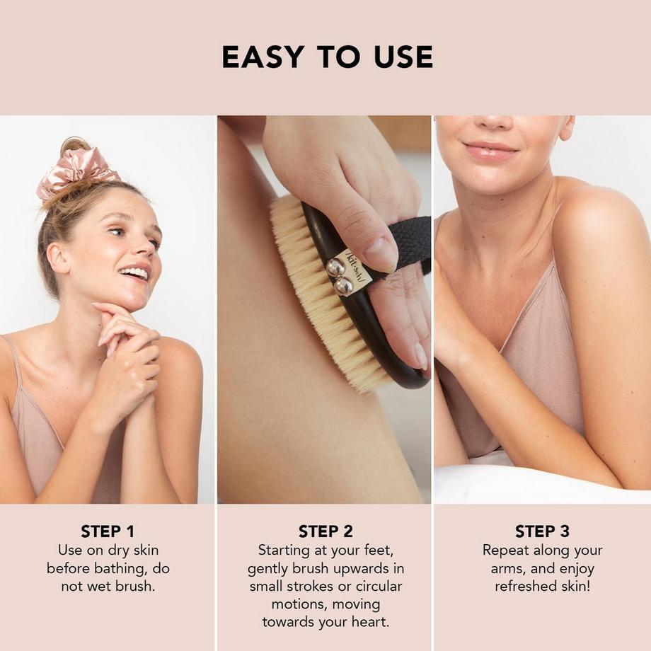 Kitsch  Brosse exfoliante pour le corps 