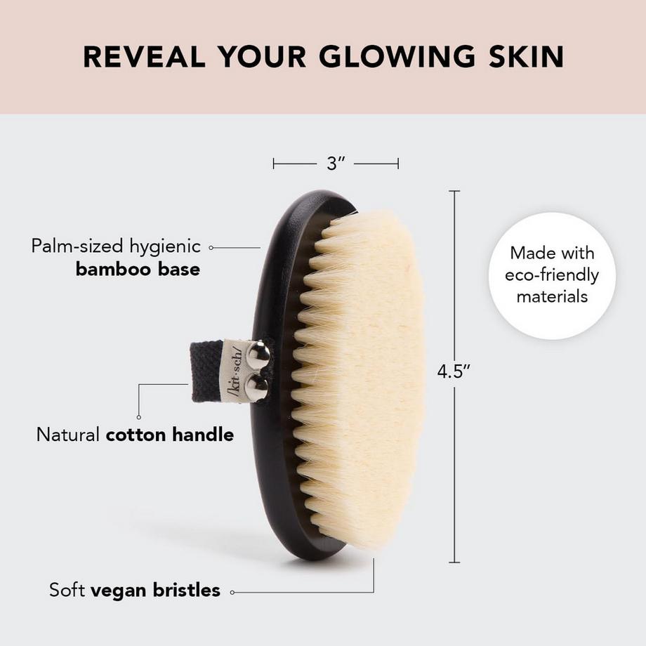 Kitsch  Brosse exfoliante pour le corps 