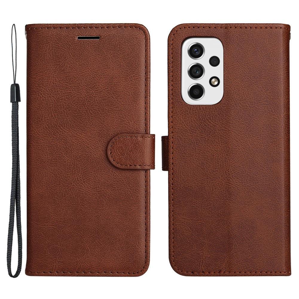 Cover-Discount  Galaxy A53 5G - Leder Etui Hülle 