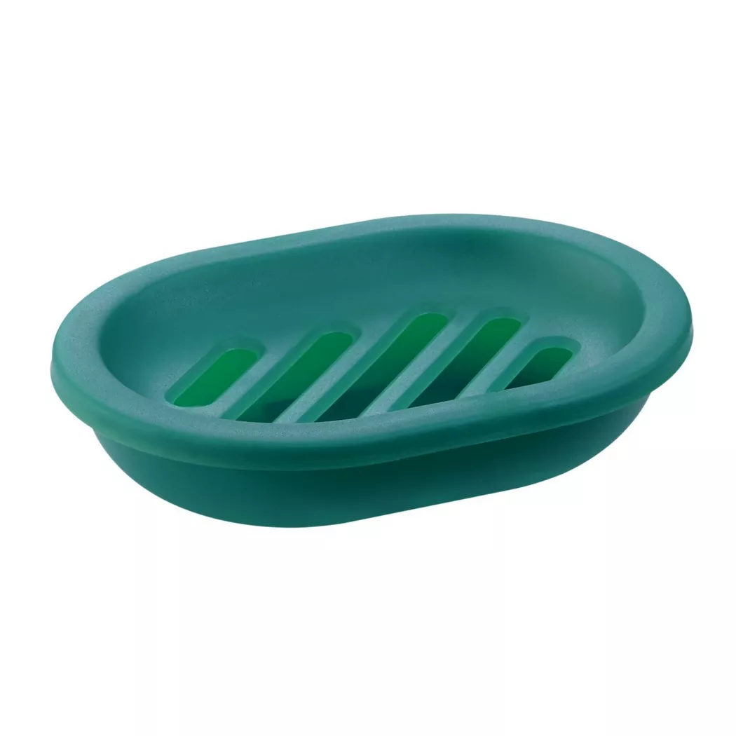 Diaqua - Portasapone Trend Frosted emerald verde transparente, One Size, Verde Prato