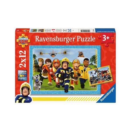 Ravensburger  Puzzle Die Rettung naht (2x12) 