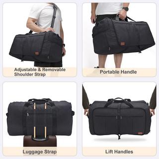 Only-bags.store  Sac de voyage pliable, grand sac de voyage avec compartiment à chaussures, imperméable/sportif 