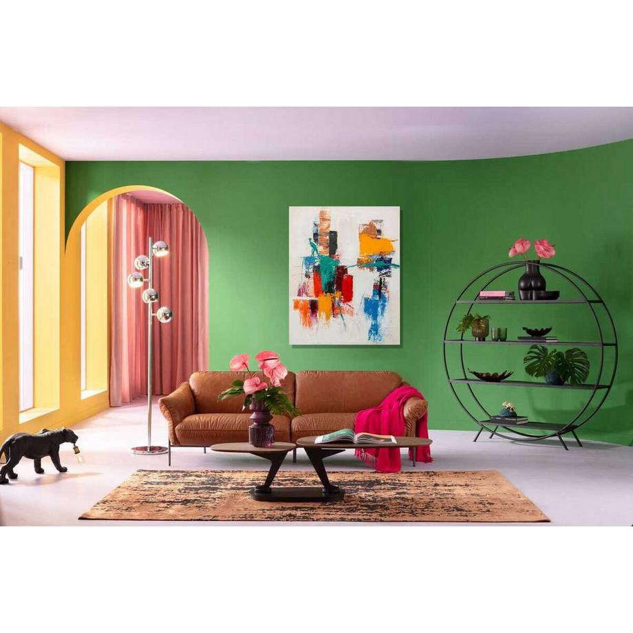 KARE Design Leinwandbild Be Happy 150x120  