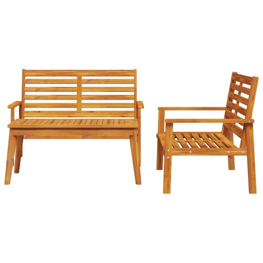 VidaXL Ensemble de salon de jardin bois d'acacia  