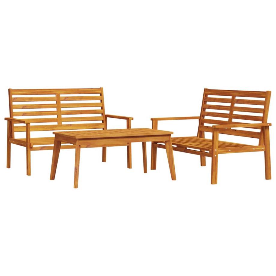 set di mobili da giardino Legno di acacia