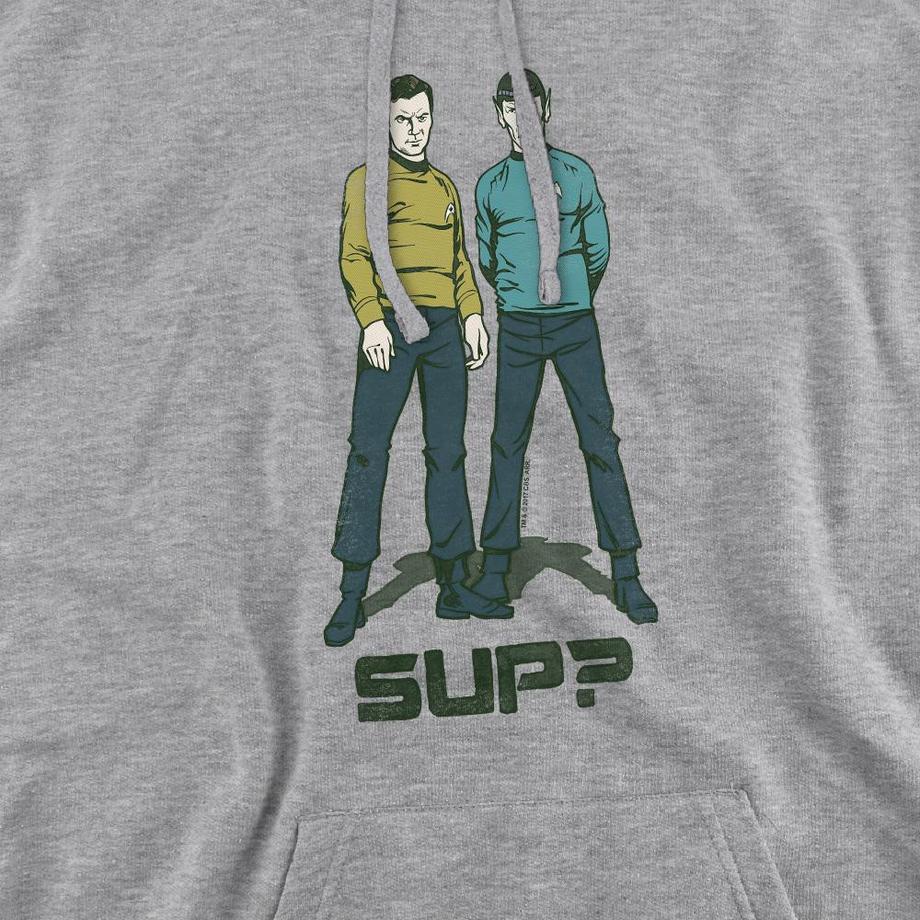 Star Trek Sup Bedruckter Kapuzenpullover  