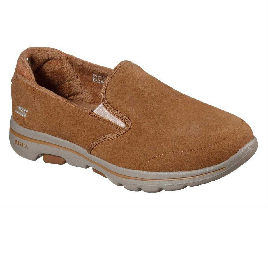 SKECHERS Baskets Gowalk en Daim à Enfiler  