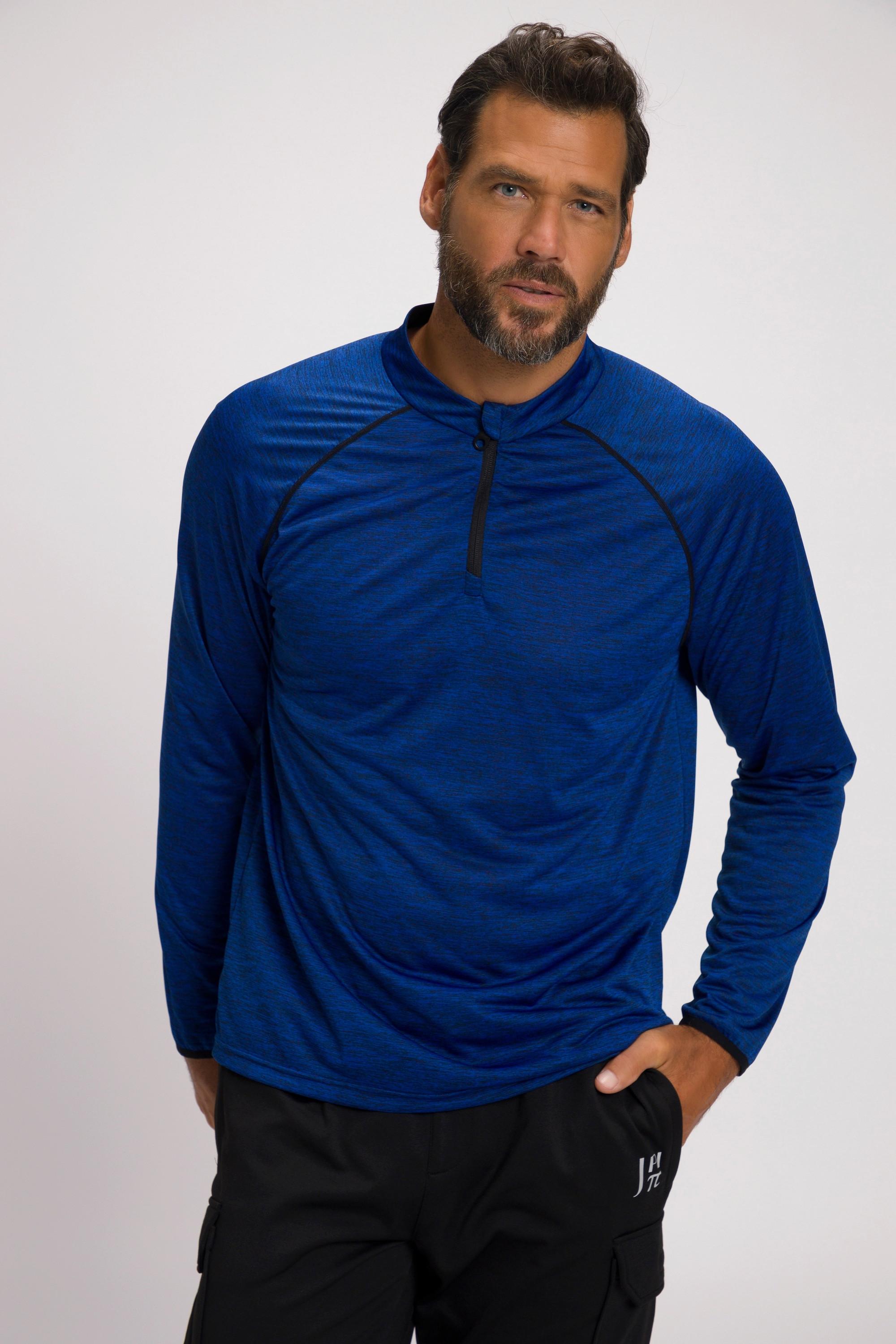 JP1880  Maglia funzionale per l'outdoor con QuickDry, collo alto e maniche lunghe 