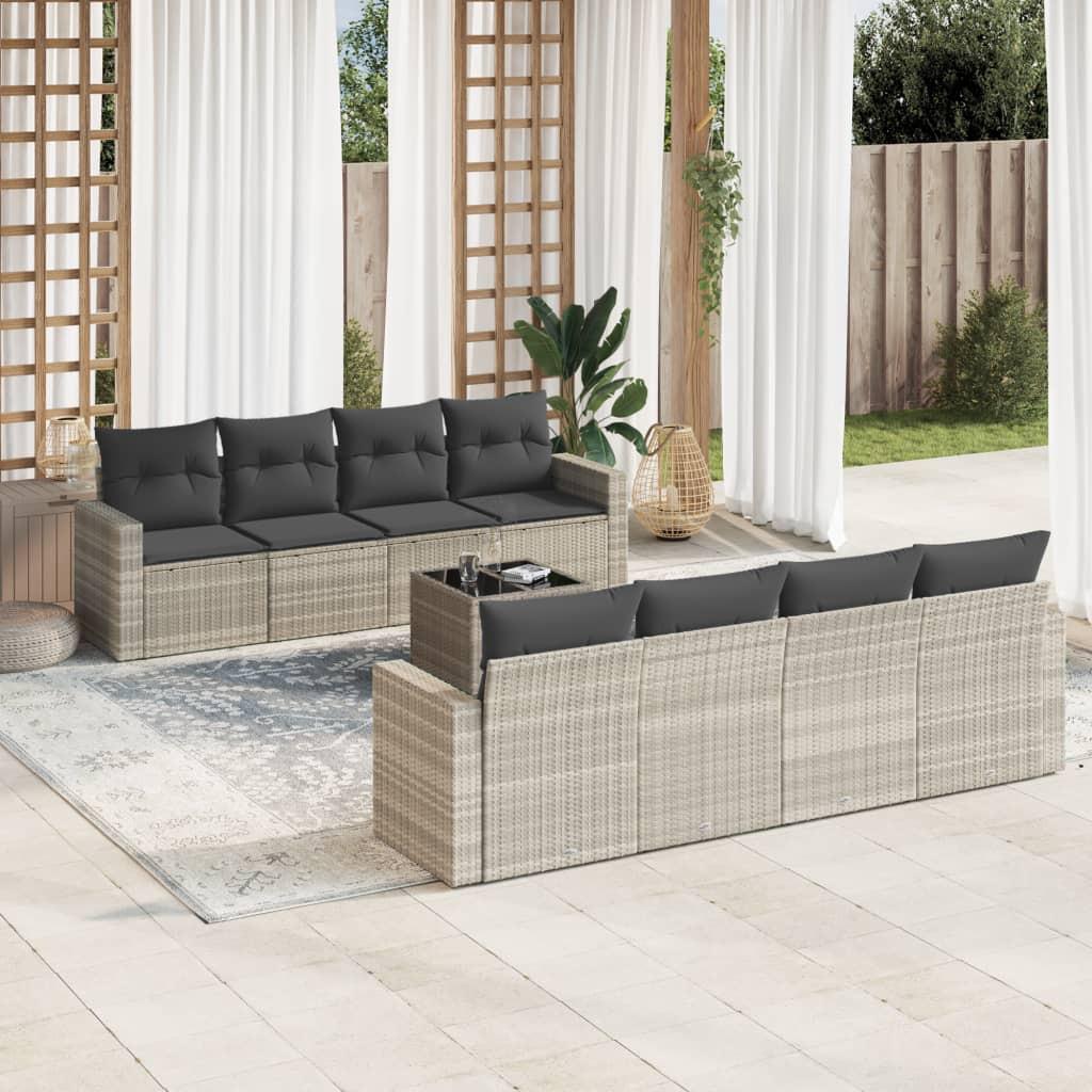 VidaXL Garten sofagarnitur poly-rattan  