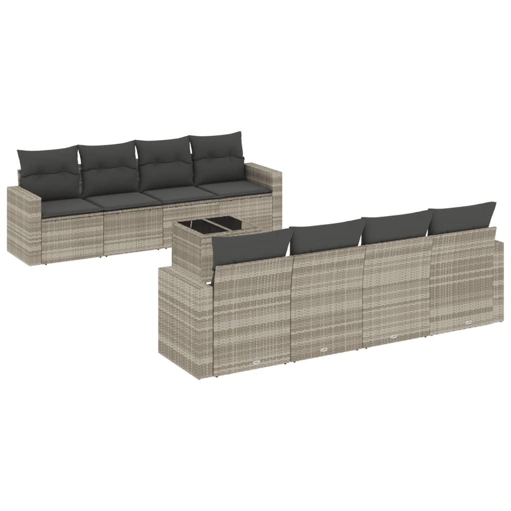 VidaXL Garten sofagarnitur poly-rattan  