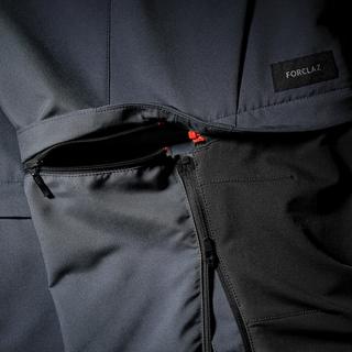 FORCLAZ  Pantaloni trekking uomo 2 in 1 resistenti 