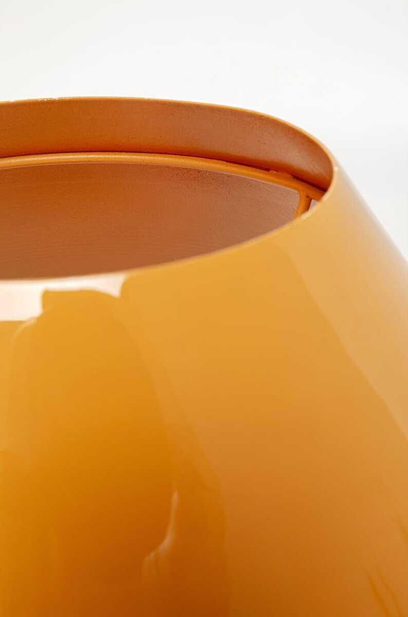 KARE Design Tischleuchte Cloudy Rund orange 49  