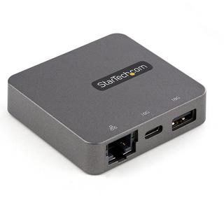 STARTECH.COM  Adaptateur mulitport USB-C - Câble intégré de 29 cm - USB 3.1 Gen 2 - 10 Gbps - HDMI et VGA 