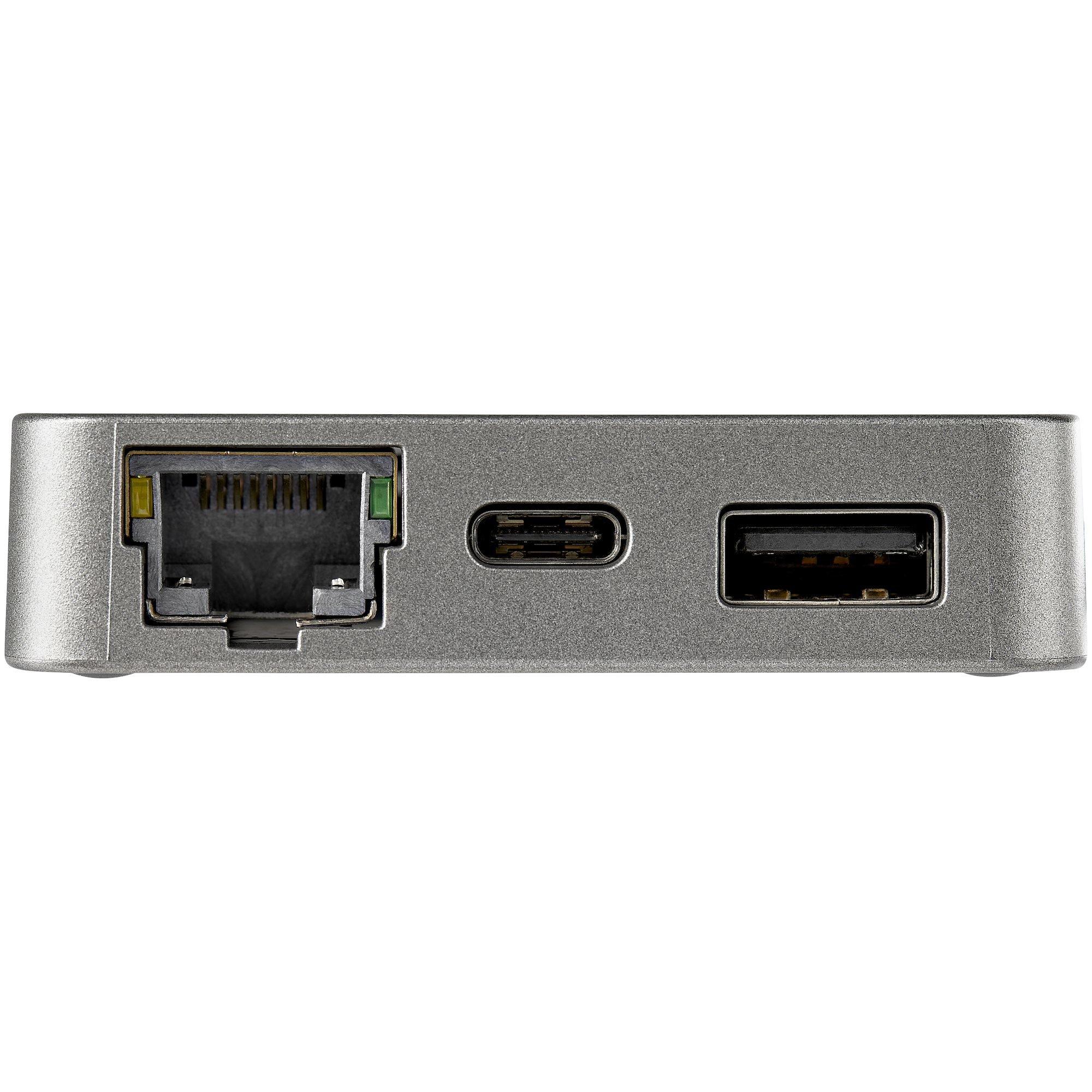 STARTECH.COM  Adaptateur mulitport USB-C - Câble intégré de 29 cm - USB 3.1 Gen 2 - 10 Gbps - HDMI et VGA 