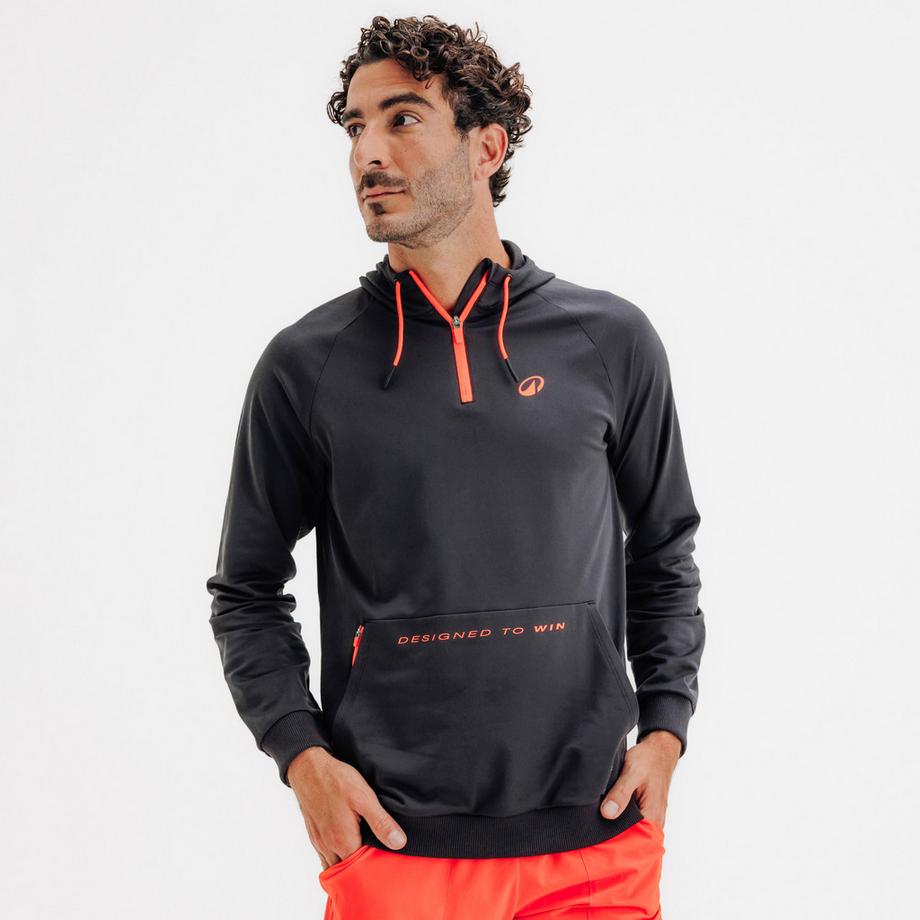 Technisches Padel-Sweatshirt mit Kapuze für Männer Kuikma Pro