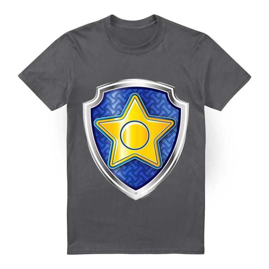 PAW PATROL Badge Print T-Shirt  