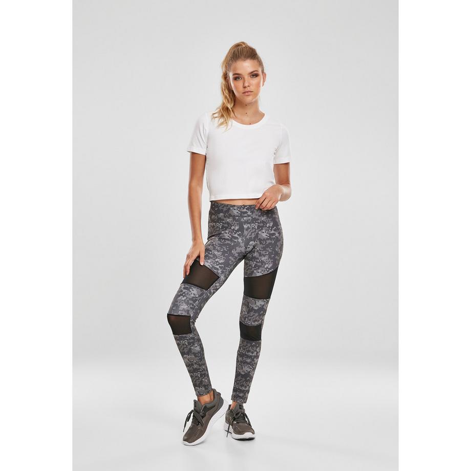 URBAN CLASSICS  legging camo tech mesh 