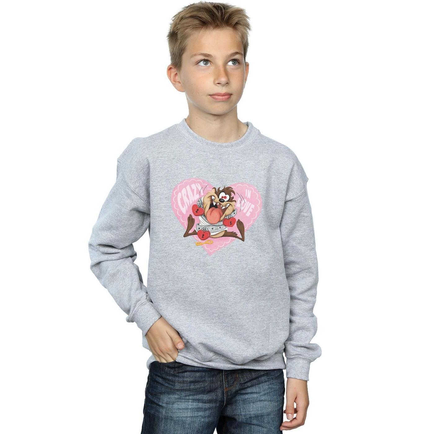 LOONEY TUNES  Valentine's Day Crazy In Love Sweatshirt 