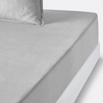 Fixleintuch Linot aus vorgewaschenem Leinen