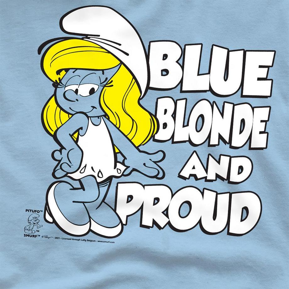 Puffi  Blonde And Proud Maglietta 