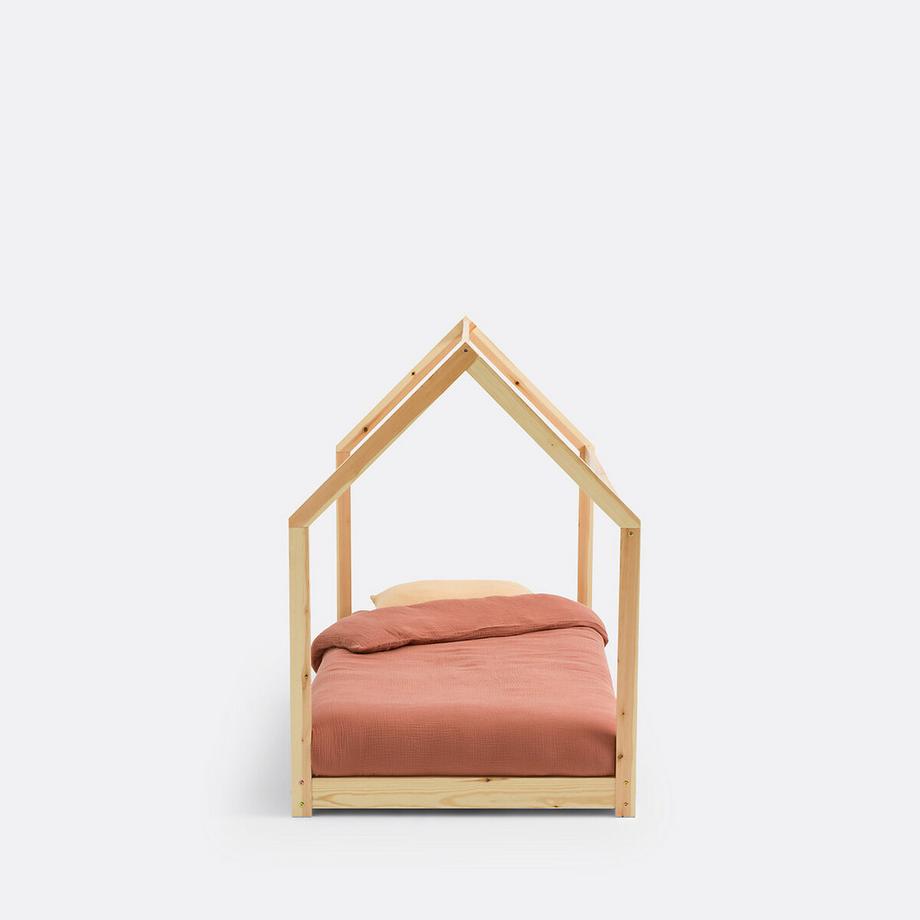 La Redoute Intérieurs Lit cabane en pin massif avec sommier  