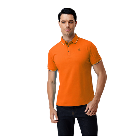 Bellemere New York  Bellemere  Poloshirt aus Seide und Baumwolle 