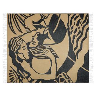 Beliani KUDIYA Coperta in Acrilico Boho  