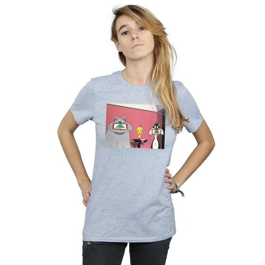 LOONEY TUNES Tweety Pie T-Shirt Noël  