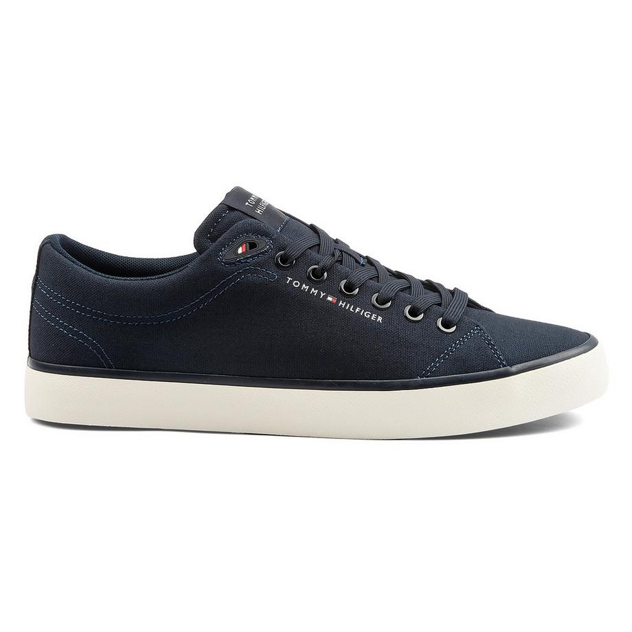 TOMMY HILFIGER TH Hi Vulc Low Core Canvas Sneakers  