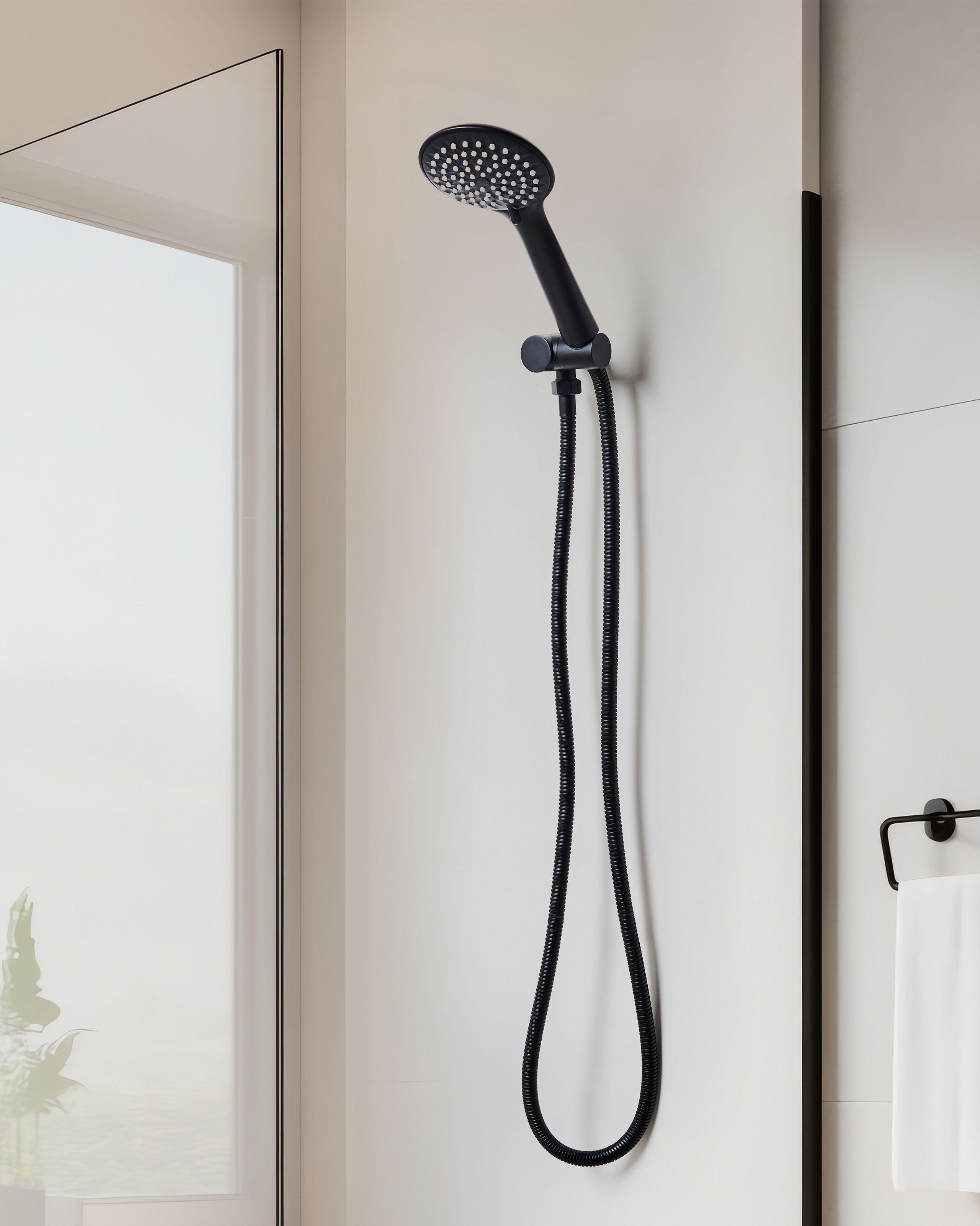 Beliani Kit doccia con soffione e flessibile en ABS (materiale sintetico resistente) Classico TARMA  