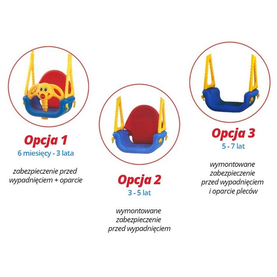 B2X  Safe Swing 3-in-1 Jumbo Elephant 101 
