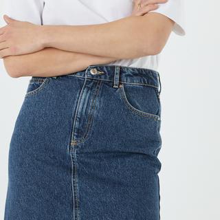 La Redoute Collections  Jupe droite longue en denim 