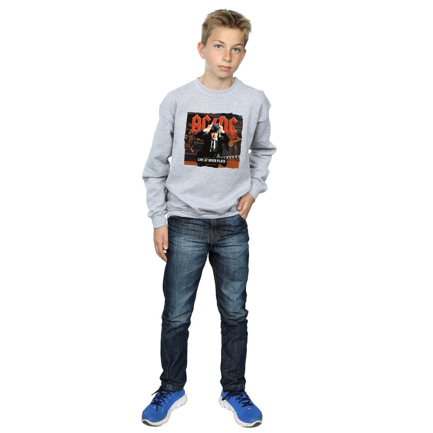 AC/DC  ACDC Live At River Plate Columbia Records Sweatshirt 