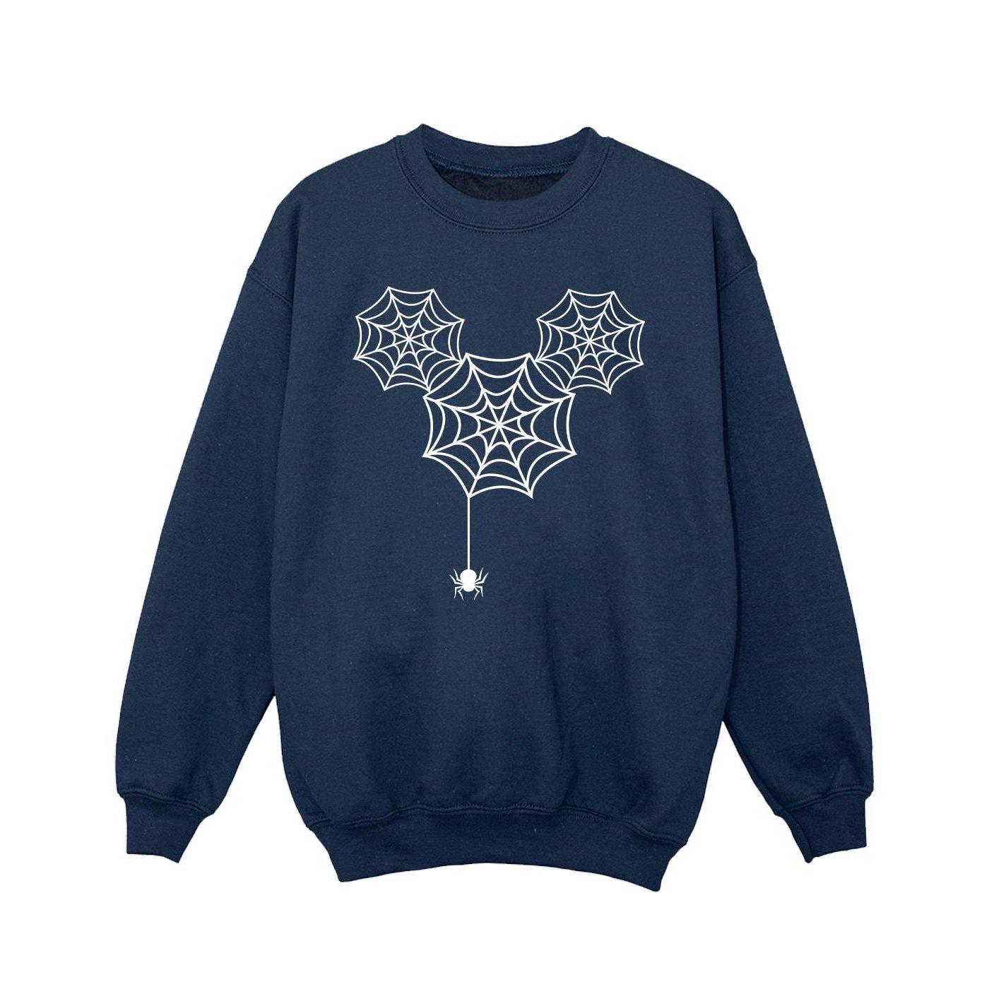 Disney  Mickey Mouse Spider Web Head Sweatshirt 