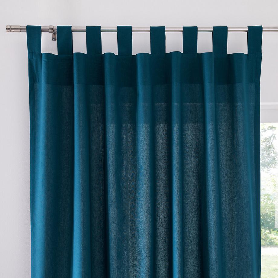 La Redoute Intérieurs  Vorhang aus reiner Baumwolle mit Schlaufen 