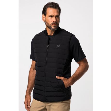 JP1880  Gilet matelassé spécial golf. Col esprit blouson teddy américain. 