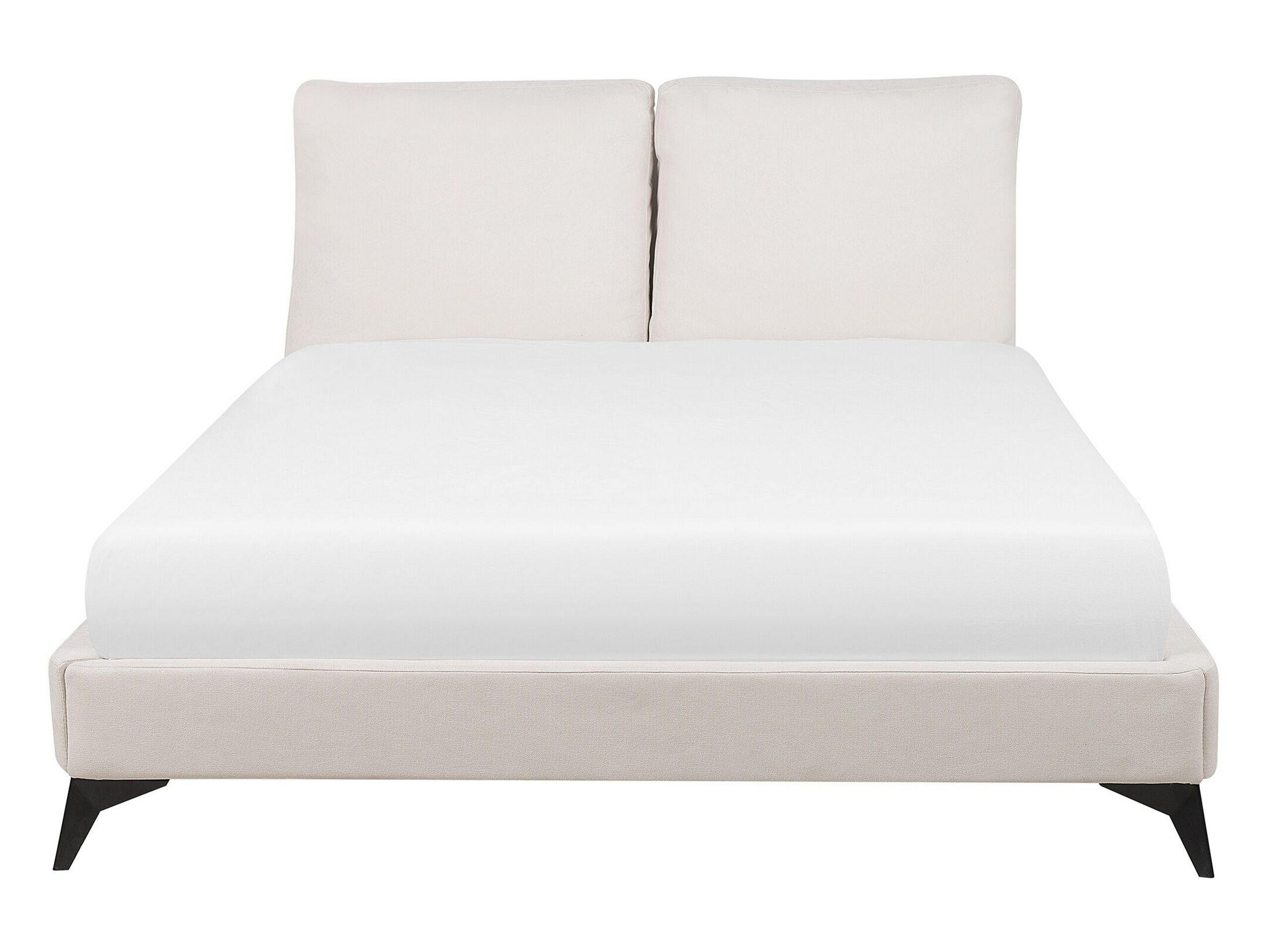 Beliani Letto con rete a doghe en Ciniglia Glamour MELLE  