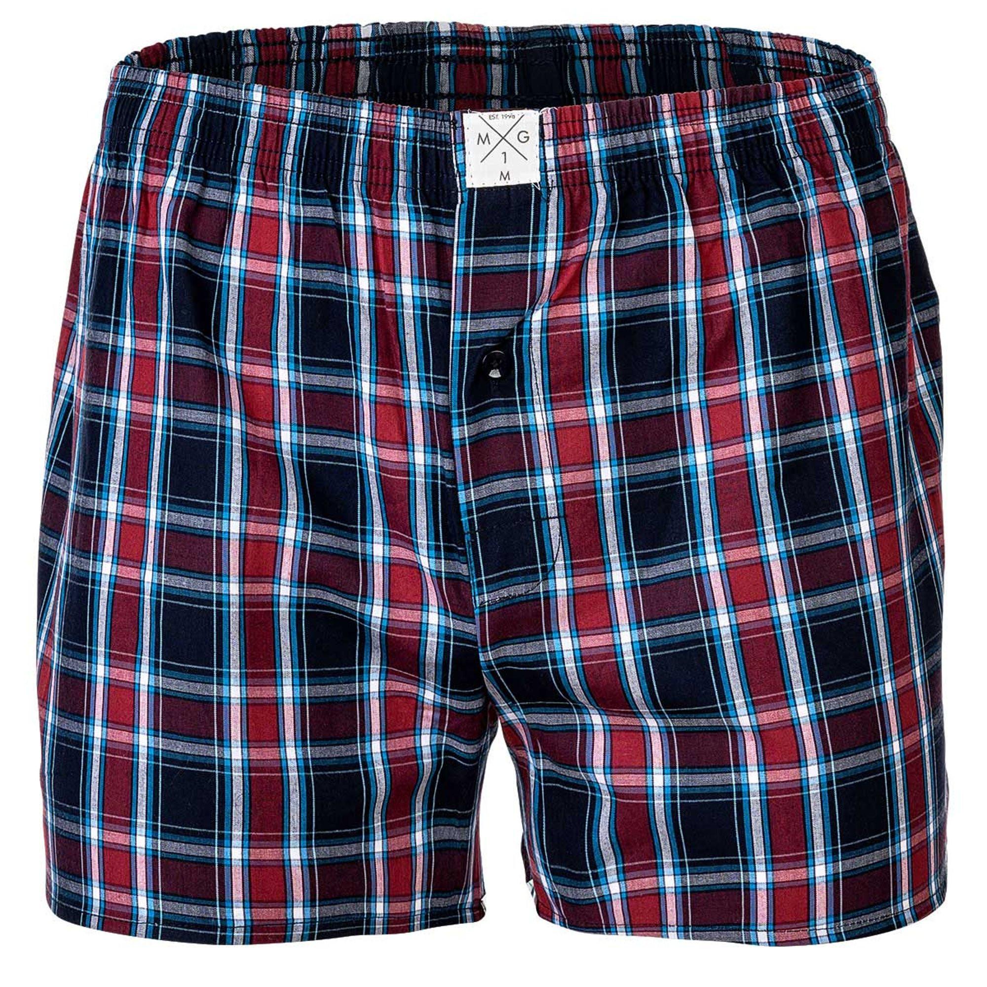 MG-1  Web-Boxershorts  5er Pack Locker sitzend 