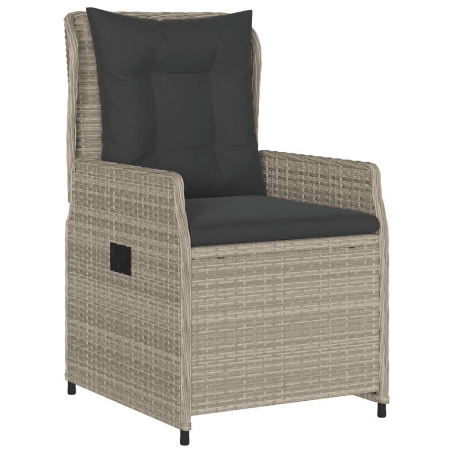 VidaXL Gartensessel verstellbar poly-rattan  