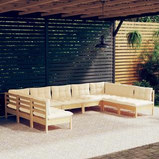 VidaXL Garten-lounge-set kiefernholz  