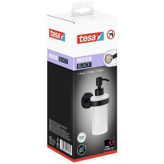 Tesa  MOON BLACK  Distributore di sapone 200 ml Nero (opaco), Satinato 