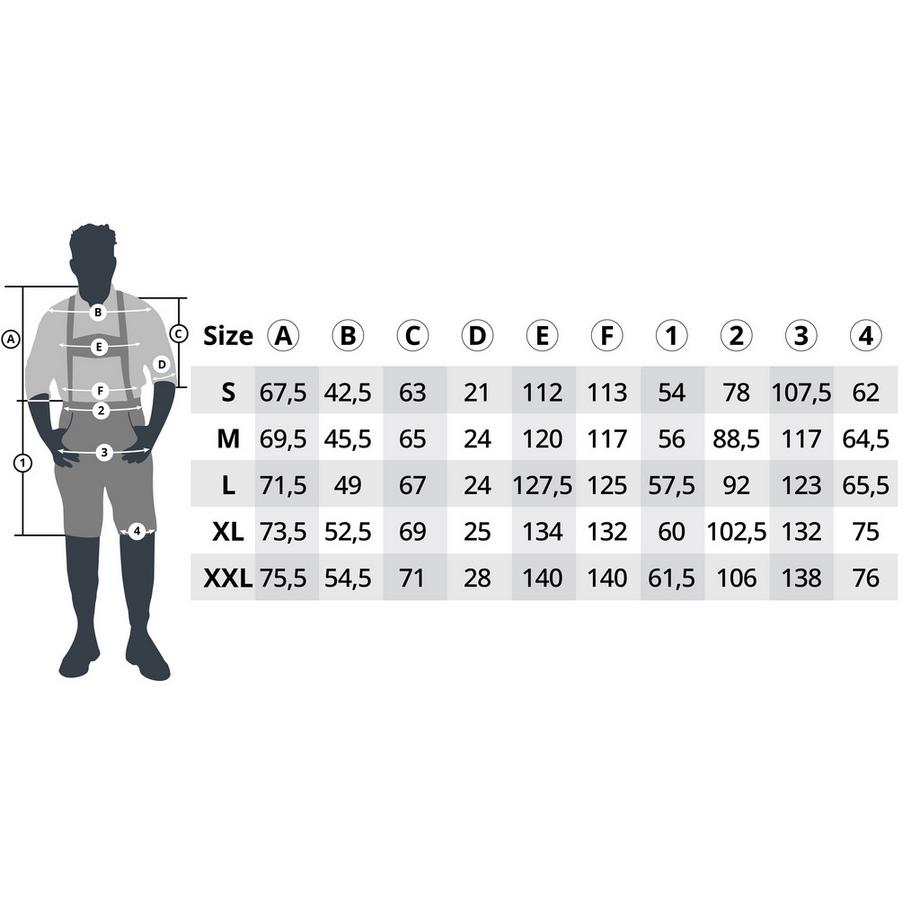 Tectake  Costume tradizionale da uomo "Set Monaco" 