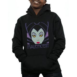 Disney  Maleficent Cropped Head Kapuzenpullover 