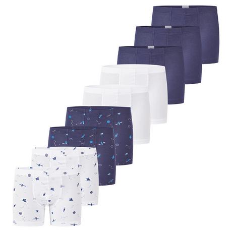 Schiesser  10er Pack Kids Boys 95/5 Organic Cotton - Retro-Short / Pant 