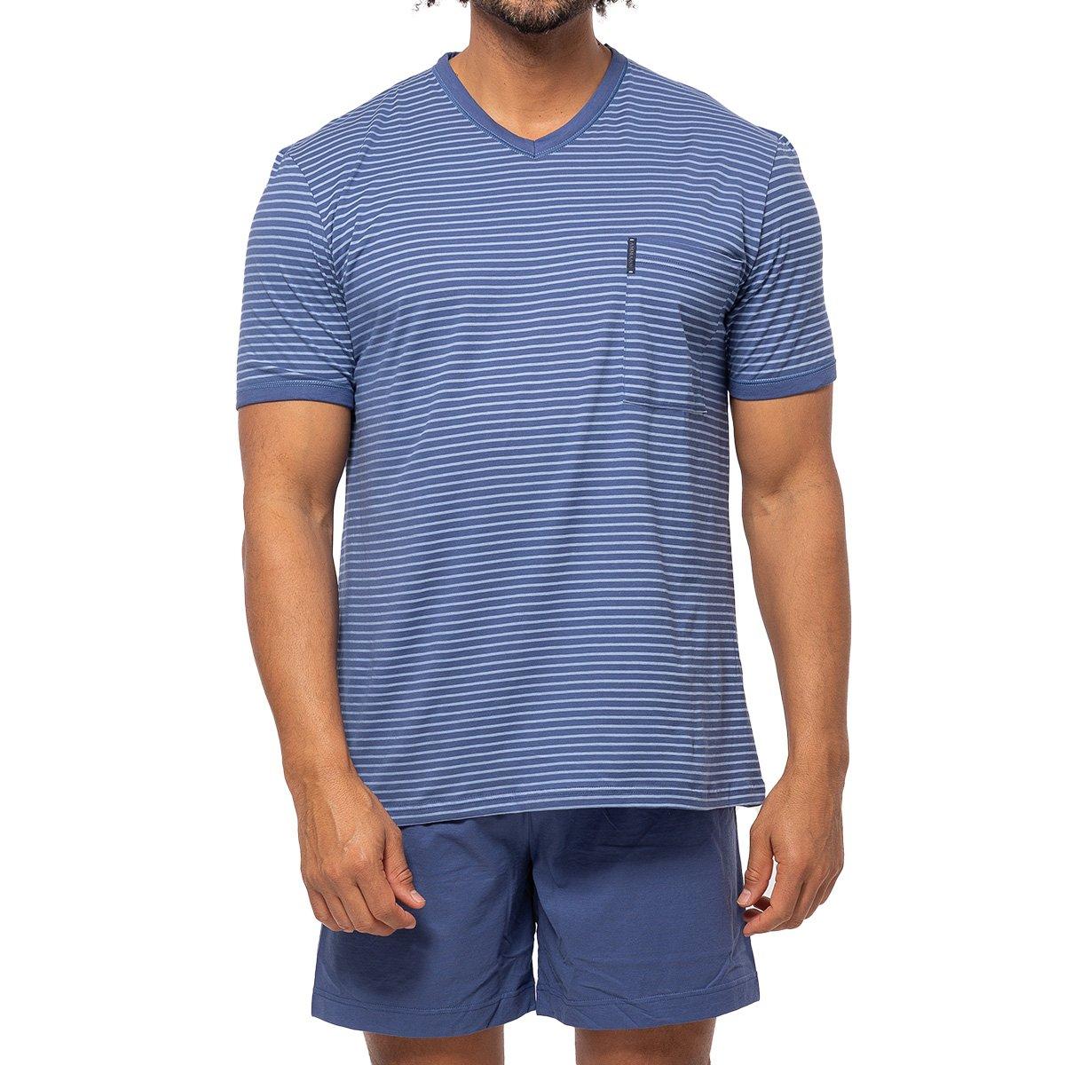 Ammann Extra Light Cotton Kurzarm Schlafanzug  