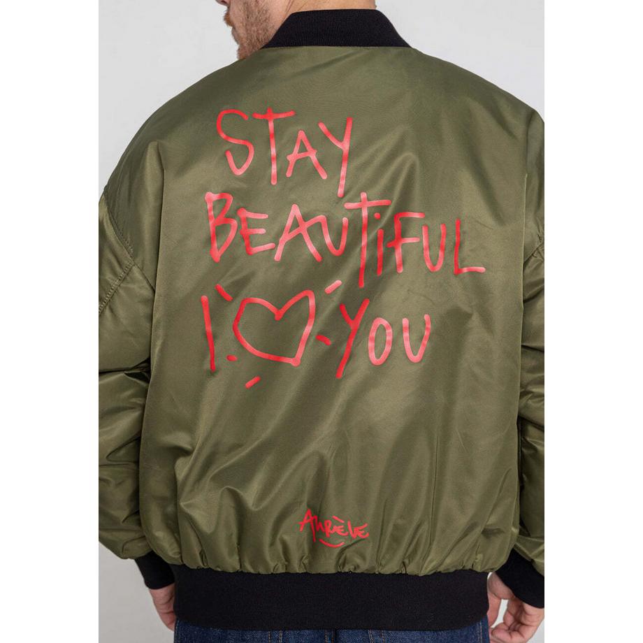 Bomber Stay Beautiful Wende-jacke  